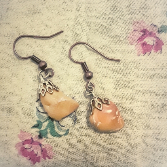 Artisan Made Jewelry - BOGO💎! Dainty yellow Jasper drop earrings